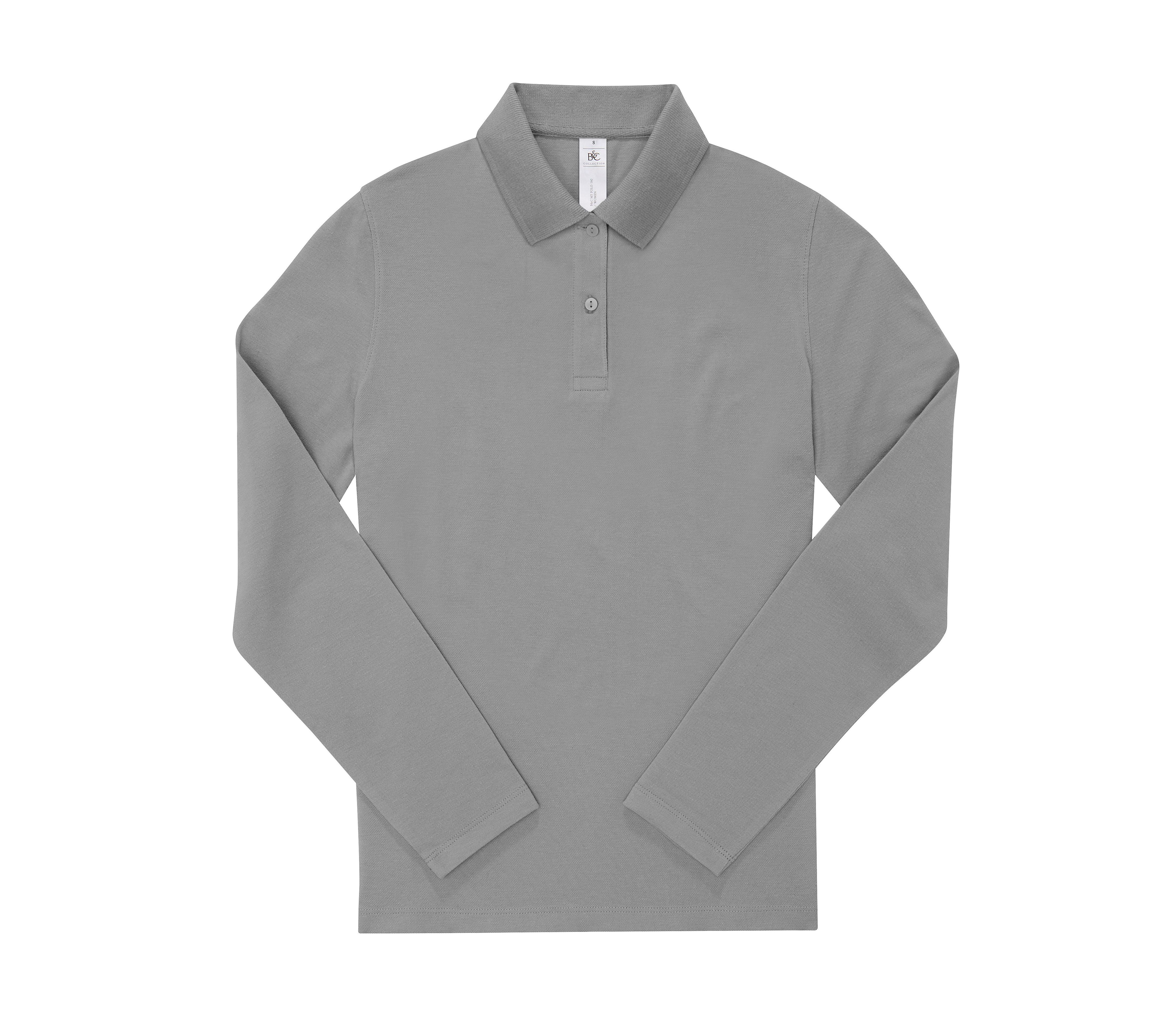 B&C MY POLO LSL /WOMEN
