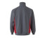 SUDADERA BICOLOR CREMALLERA EN EL CUELLO
