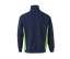 SUDADERA BICOLOR CREMALLERA EN EL CUELLO