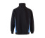 SUDADERA BICOLOR CREMALLERA EN EL CUELLO