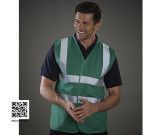 HI-VIS 2 BAND AND BRACES WAISTCOAT