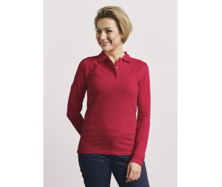 Women’s Heavy Polo Long sleeve