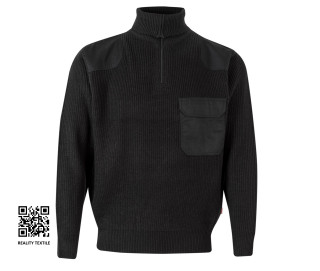 JERSEY GRUESO CON CUELLO ALTO